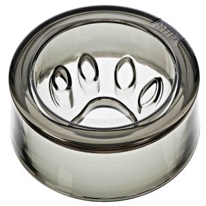 Felliet Kaleido Good Manners Designer Pet Bowl (Smoky Quartz)
