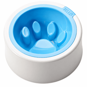 Felliet Kaleido Good Manners Designer Pet Bowl (Blue)